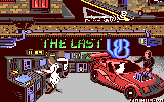 The Last V8 Title Screen